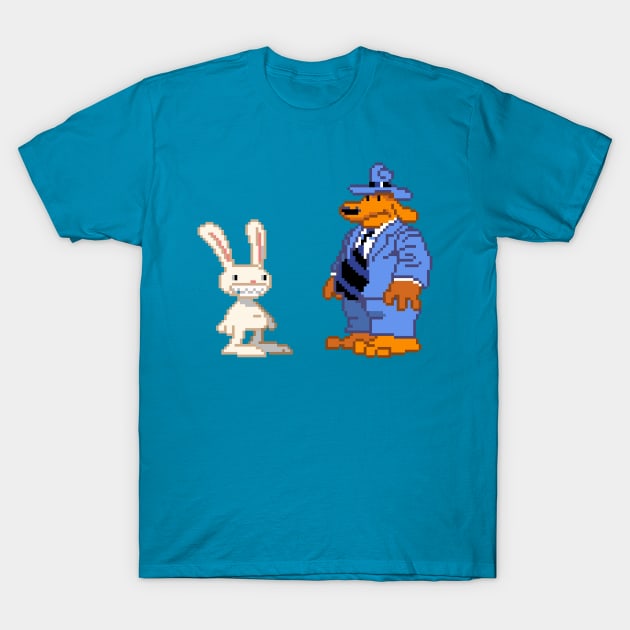 Sam and Max T-Shirt by Retro8Bit Fashion Store